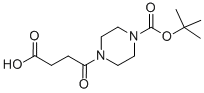 CAS#: 288851-44-5, 4-(3-Carboxy-Propionyl)-Piperazine-1-Carboxylic Acid Tert-Butyl Ester