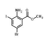 CAS#: 289039-83-4, Methyl 2-Amino-5-Bromo-3-Iodo-Benzoate