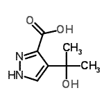 CAS#: 289041-82-3, 4-(2-Hydroxy-2-Propanyl)-1H-Pyrazole-3-Carboxylic Acid