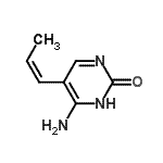 CAS 登录号：289064-94-4， 6-氨基-5-[(1Z)-1-丙烯-1-基]-2(1H)-嘧啶酮