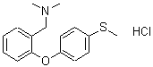 CAS#: 289717-37-9, N,N-Dimethyl-2-[4-(Methylsulfanyl)Phenoxy]Benzylamine Hydrochloride