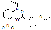 CAS 登录号：29002-09-3， 7-硝基-8-喹啉基 3-乙氧基苯甲酸酯