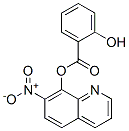 CAS 登录号：29002-11-7， 7-硝基-8-喹啉基水杨酸酯
