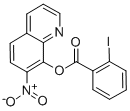 CAS 登录号：29007-08-7， 7-硝基-8-喹啉醇 2-碘苯甲酸酯