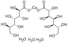 CAS 登录号：29039-00-7， 葡庚糖酸钙半七水合物