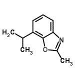 CAS#: 29078-21-5, 7-Isopropyl-2-Methyl-1,3-Benzoxazole