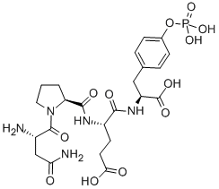 CAS 登录号：290810-63-8， L-天冬氨酰胺酰-L-脯氨酰-L-alpha-谷氨酰-L-酪氨酸磷酸二氢酯
