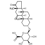 CAS#: 29085-98-1, (3alpha,5alpha)-11,17-Dioxoandrostan-3-yl beta-D-glucopyranosiduronic acid