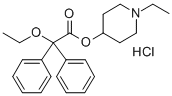 CAS#: 2909-91-3, 2,2-Diphenyl-2-Ethoxyacetic Acid (1-Ethyl-4-Piperidyl) Ester Hydrochloride