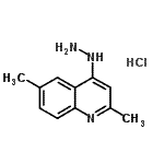 CAS#: 29125-49-3, 4-Hydrazino-2,6-Dimethylquinoline Hydrochloride (1:1)