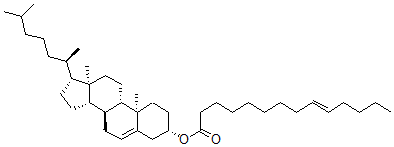 CAS 登录号：29193-93-9， 胆固醇肉豆蔻脑酸酯