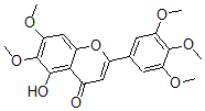CAS#: 29215-55-2, 5-Hydroxy-3',4',5',6,7-pentamethoxyflavone