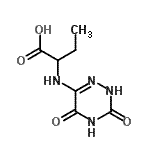 CAS#: 292170-09-3, 2-[(3,5-Dioxo-2,3,4,5-Tetrahydro-1,2,4-Triazin-6-Yl)Amino]Butanoato