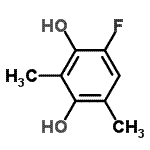 CAS#: 2924-64-3, 4-Fluoro-2,6-Dimethyl-1,3-Benzenediol