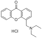 CAS 登录号：29242-17-9， 4-[(二乙基氨基)甲基]-9H-氧杂蒽-9-酮盐酸盐