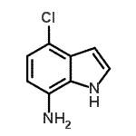 CAS#: 292636-12-5, 4-Chloro-1H-Indol-7-Amine
