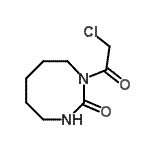 CAS 登录号：29284-47-7， 1-(氯乙酰基)-1,3-二氮杂环辛烷-2-酮