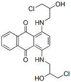 CAS 登录号：29311-94-2， 1,4-二[(3-氯-2-羟基丙基)氨基]蒽醌