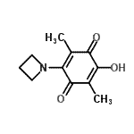 CAS 登录号：29441-87-0， 2-(1-氮杂环丁基)-5-羟基-3,6-二甲基-1,4-苯醌