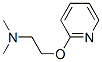 CAS 登录号：29450-09-7， 2-(2-吡啶基氧基)乙基(二甲基)胺