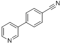 CAS 登录号：294648-03-6， 4-(3-吡啶基)苯甲腈