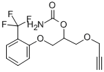 CAS#: 29483-49-6, 1-(2-Propynyloxy)-3-(alpha,alpha,alpha-Trifluoro-o-Tolyloxy)-2-Propanol Carbamate