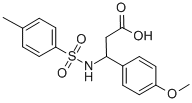 CAS#: 295344-96-6, 3-(4-Methoxy-Phenyl)-3-(Toluene-4-Sulfonylamino)-Propionic Acid
