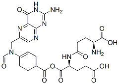 CAS#: 29552-62-3, 10-Formyltetrahydropteroyl-gamma-Glutamylglutamic Acid