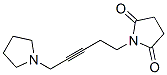 CAS 登录号：29573-76-0， 1-(5-吡咯烷基-3-戊炔基)琥珀酰亚胺