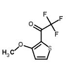 CAS#: 295788-16-8, 2,2,2-Trifluoro-1-(3-Methoxy-2-Thienyl)Ethanone