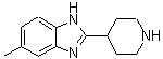 CAS#: 295790-48-6, 5-Methyl-2-(4-Piperidinyl)-1H-Benzimidazole