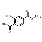 CAS 登录号：29602-00-4， 2-羟基-4-(甲氧羰基)苯甲酸