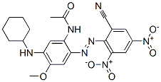 CAS#: 29633-66-7, N-[2-[(2-Cyano-4,6-Dinitrophenyl)Azo]-5-(Cyclohexylamino)-4-Methoxyphenyl]Acetamide
