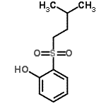 CAS#: 29634-36-4, 2-[(3-Methylbutyl)Sulfonyl]Phenol