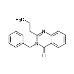 CAS#: 297762-39-1, 3-Benzyl-2-Propyl-4(3H)-Quinazolinone