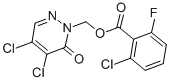 CAS#: 298188-08-6, (4,5-Dichloro-6-Oxo-1,6-Dihydropyridazin-1-Yl)Methyl 2-Chloro-6-Fluorobenzoate