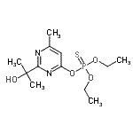 CAS#: 29820-16-4, O,O-Diethyl O-[2-(2-Hydroxy-2-Propanyl)-6-Methyl-4-Pyrimidinyl] Phosphorothioate