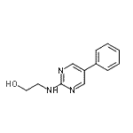 CAS#: 298217-37-5, 2-[(5-Phenyl-2-Pyrimidinyl)Amino]Ethanol
