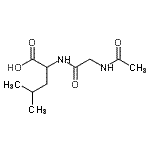 CAS#: 29852-55-9, N-Acetylglycylleucine