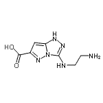 CAS#: 298699-41-9, 3-[(2-Aminoethyl)Amino]-1H-Pyrazolo[5,1-c][1,2,4]Triazole-6-Carboxylic Acid