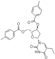 CAS#: 29900-44-5, 2'-Deoxy-5-Ethyl-3',5'-Bis-O-(4-Methylbenzoyl)Uridine