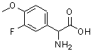 CAS#: 299166-66-8, Amino(3-Fluoro-4-Methoxyphenyl)Acetic Acid
