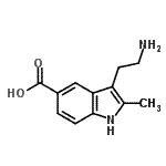 CAS#: 299167-10-5, 3-(2-Aminoethyl)-2-Methyl-1H-Indole-5-Carboxylic Acid