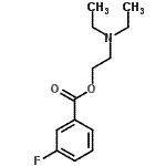 CAS#: 2994-22-1, 2-(Diethylamino)Ethyl 3-Fluorobenzoate