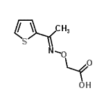 CAS#: 30005-32-4, ({(E)-[1-(2-Thienyl)Ethylidene]Amino}Oxy)Acetic Acid