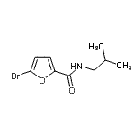 CAS#: 300381-28-6, 5-Bromo-N-Isobutyl-2-Furamide
