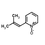 CAS 登录号：300394-88-1， 2-(2-甲基-1-丙烯-1-基)吡啶1-氧化物