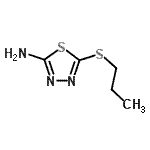 CAS#: 30062-49-8, 5-(Propylsulfanyl)-1,3,4-Thiadiazol-2-Amine