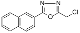 CAS#: 300665-29-6, 2-(Chloromethyl)-5-(2-Naphthyl)-1,3,4-Oxadiazole