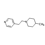 CAS#: 30131-18-1, 4-[2-(4-Methyl-1-Piperidinyl)Ethyl]Pyridine